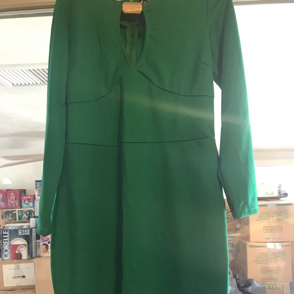 Emerald Bodycon Dress